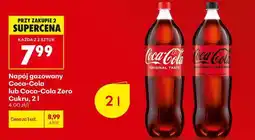 Biedronka Napój gazowany Coca-Cola lub Coca-Cola Zero Cukru, 2 l oferta