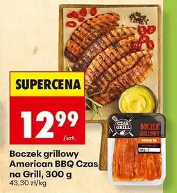 Biedronka Boczek grillowy American BBQ Czas na Grill, 300 g oferta