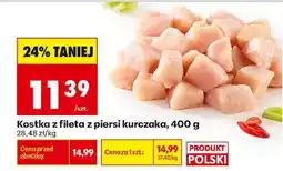 Biedronka Kostka z fileta z piersi kurczaka 400 g oferta