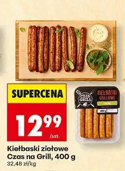 Biedronka Kiełbaski ziołowe Czas na Grill , 400 g oferta