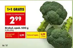 Biedronka Brokuł opak 500 g oferta