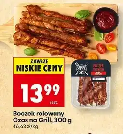 Biedronka Boczek rolowany Czas na Grill, 300 g oferta
