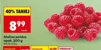 Biedronka Malina polska, opak. 200 g oferta