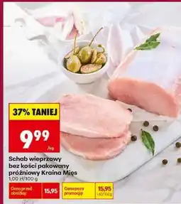 Biedronka Schab wieprzowy bez kości pakowany próżniowy Kraina Mięs oferta
