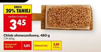 Biedronka Chleb słonecznikowy 480 g oferta