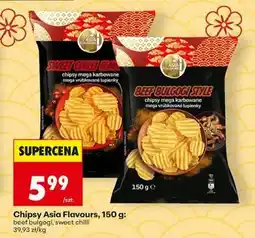Biedronka Chipsy Asia Flavours, 150 g oferta