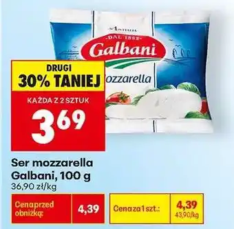 Biedronka Ser mozzarella Galbani, 100 g oferta