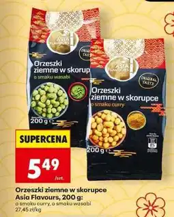 Biedronka Orzeszki ziemne w skorupce Asia Flavours, 200 g oferta
