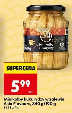 Biedronka Minikolby kukurydzy w zalewie Asia Flavours, 340 g/190 g oferta