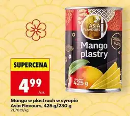 Biedronka Mango w plastrach w syropie Asia Flavours, 425 g/230 g oferta