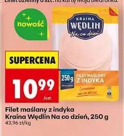 Biedronka Filet maślany z indyka Kraina Wędlin Na co dzień, 250 g oferta
