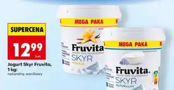 Biedronka Jogurt Skyr Fruvita, 1 kg oferta
