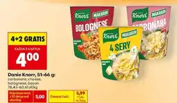 Biedronka Danie Knorr, 51-66 g oferta