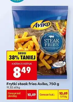Biedronka Frytki steak fries Aviko , 750 g oferta