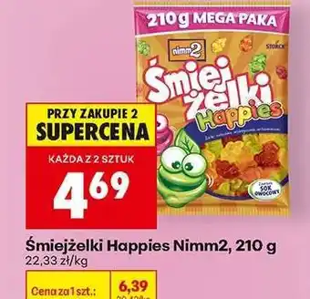 Biedronka Śmiejżelki Happies Nimm2, 210 g oferta