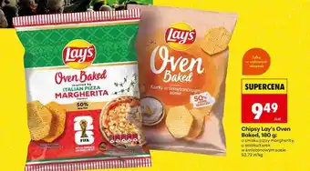 Biedronka Chipsy Lay’s Oven Baked, 180 g oferta
