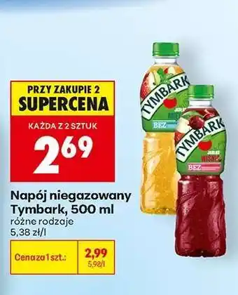 Biedronka Napój niegazowany Tymbark, 500 ml oferta