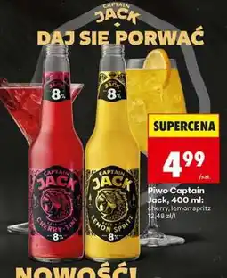 Biedronka Piwo Captain Jack, 400 ml oferta