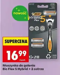 Biedronka Bic Flex 5 Hybrid + 2 ostrza oferta