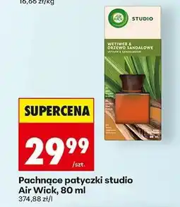Biedronka Pachnące patyczki studio Air Wick, 80 ml oferta