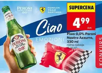 Biedronka Piwo 0,0% Peroni Nastro Azzurro, 330 ml oferta