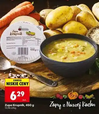 Biedronka Zupa Krupnik 450 g oferta