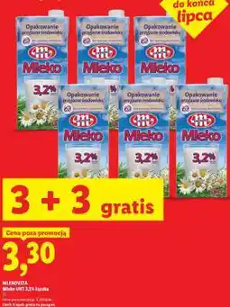 Lidl Mlekovita Mleko UHT 3,2% oferta