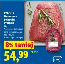 Lidl RZEŹNIK Wołowina – polędwica cygańska oferta