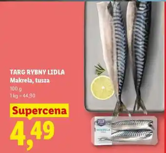 Lidl Makrela, tusza oferta