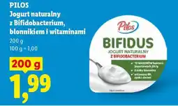 Lidl Pilos Jogurt naturalny z Bifidobacterium oferta