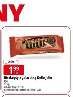 E.Leclerc Biszkopty z galaretką Dello Jello oferta