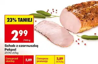 Biedronka Schab z czarnuszką Pekpol oferta