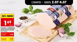Biedronka Szynka z indykiem prasowana Duda oferta