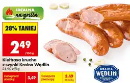 Biedronka Kiełbasa krucha z szynki Kraina Wędlin oferta