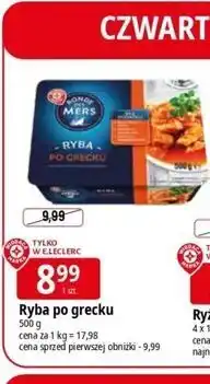 E.Leclerc Ryba po grecku oferta