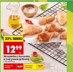 Biedronka Skrzydełka z kurczaka w marynacie grillowej Czas na Grill oferta