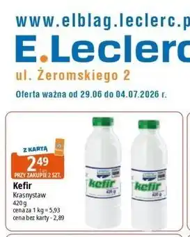 E.Leclerc Kefir Krasnystaw oferta