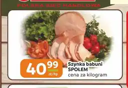 Społem Częstochowa Szynka babuni Społem oferta