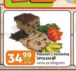 Społem Częstochowa Pasztet z żurawiną Społem oferta