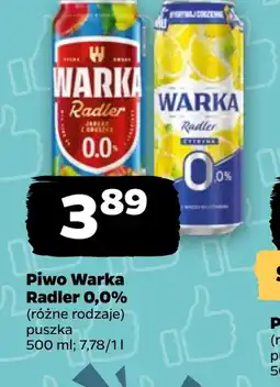 Netto Piwo Warka oferta