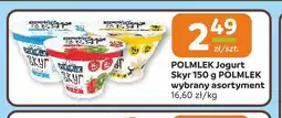 Społem Częstochowa Jogurt Skyr Polmlek oferta