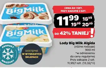 Netto Lody Big Milk oferta
