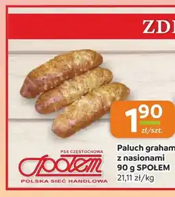 Społem Częstochowa Paluch graham z nasionami Społem oferta
