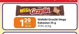 Społem Częstochowa Wafel Grześki Mega Kakaowe oferta