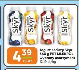 Społem Częstochowa Jogurt Skyr Łaciaty Mlekpol oferta