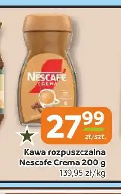 Społem Częstochowa Kawa rozpuszczalna Nescafe Crema oferta