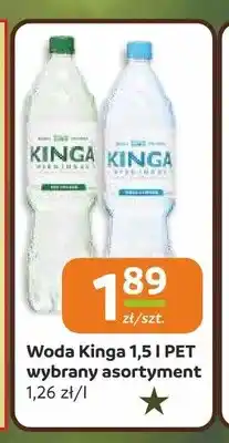 Społem Częstochowa Woda Kinga Pienińska oferta