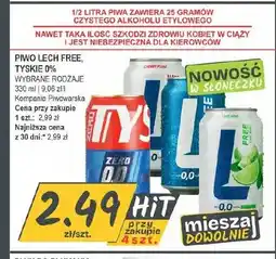 Słoneczko Piwo bezalkoholowe Tyskie Zero Cherry Plum oferta