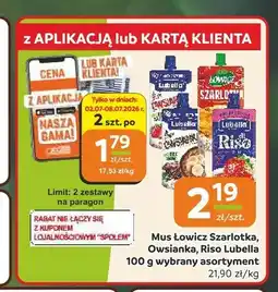 Społem Częstochowa Mus Łowicz Szarlotka oferta