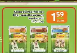 Społem Częstochowa Karma dla psa Purina Friskies saszetka oferta